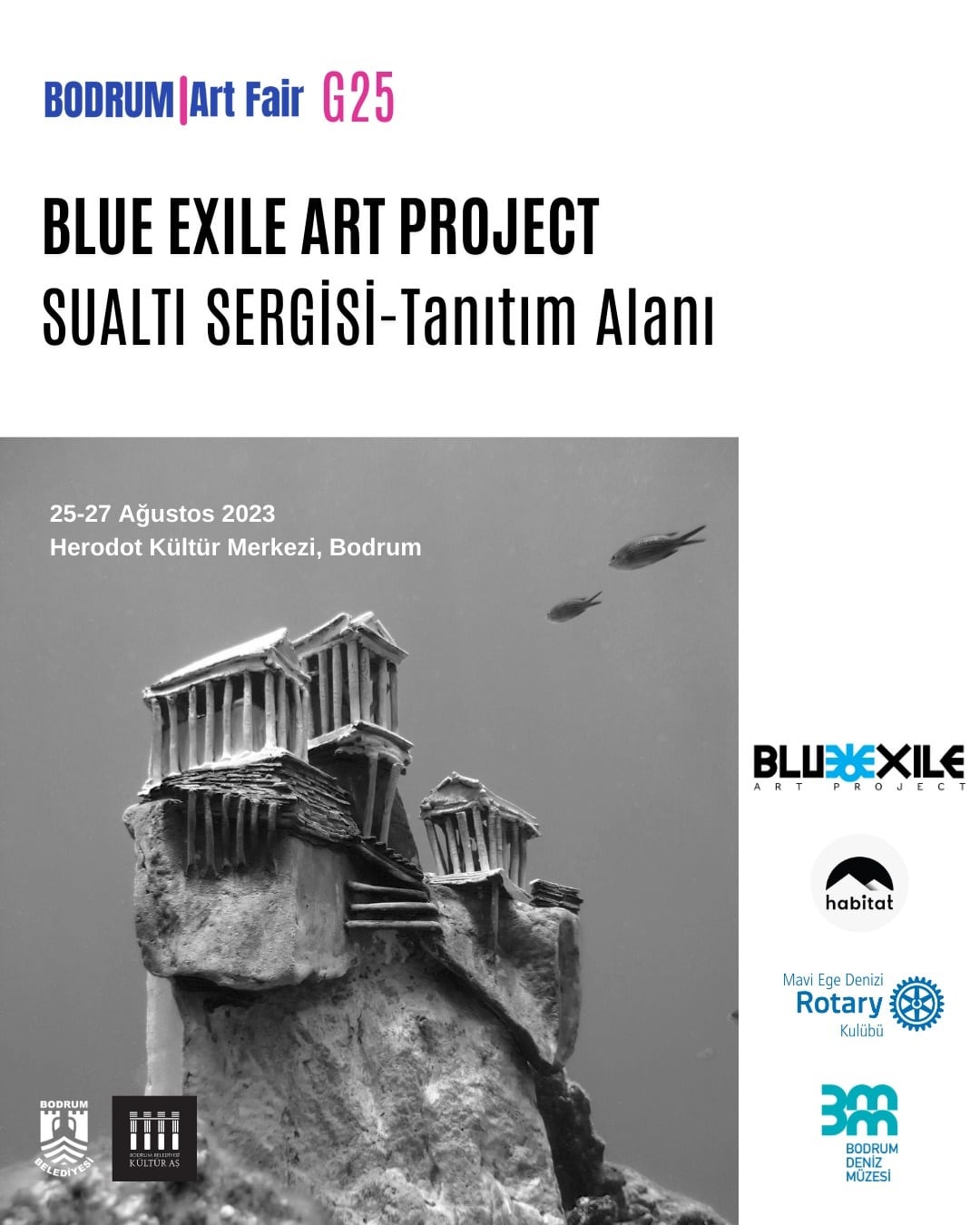 BLUE EXILE ART PROJECT SUALTI SERGİSİ